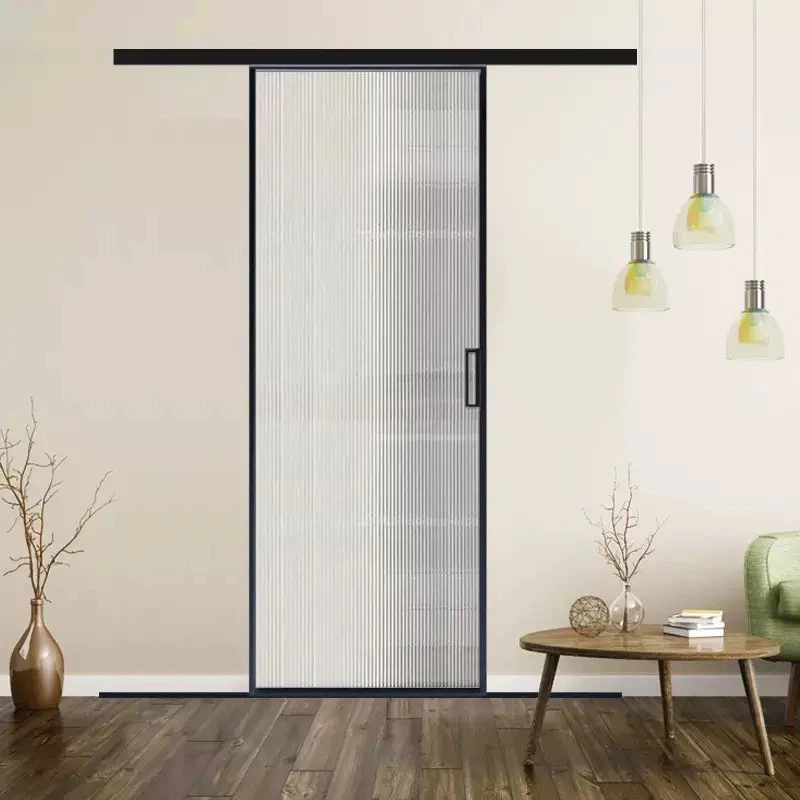 Frosted Glass Pocket Doors Interior